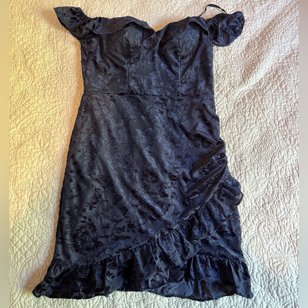 Blue Velvet City Studios Floral Dress
